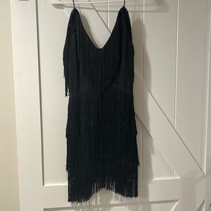 Black dinner dress worn one time. Smoke free home!